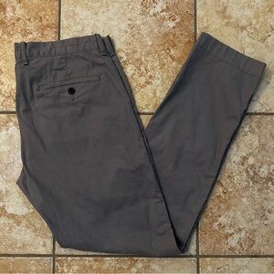 J. Crew |  Men’s Gray Slim Flex Pants Size W35 L32